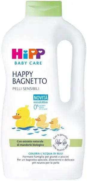 HIPP BABY CARE HAPPY BAGNETTO FORMATO FAMIGLIA FUN 1000 ML