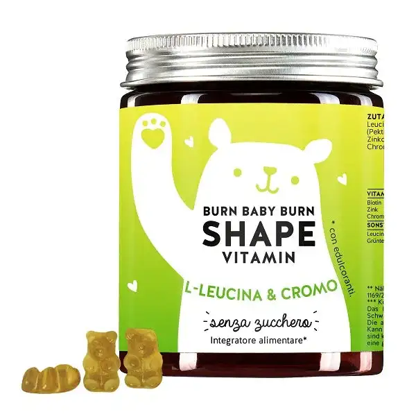 BEARS WITH BENEFITS BURN BABY BURN SHAPE VITAMIN 45 CARAMELLE GOMMOSE