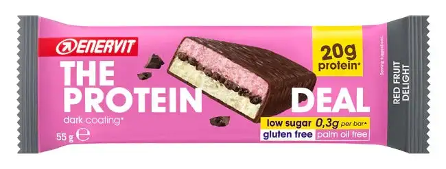 ENERVIT PROT DEAL BAR 55 G RED FRUIT