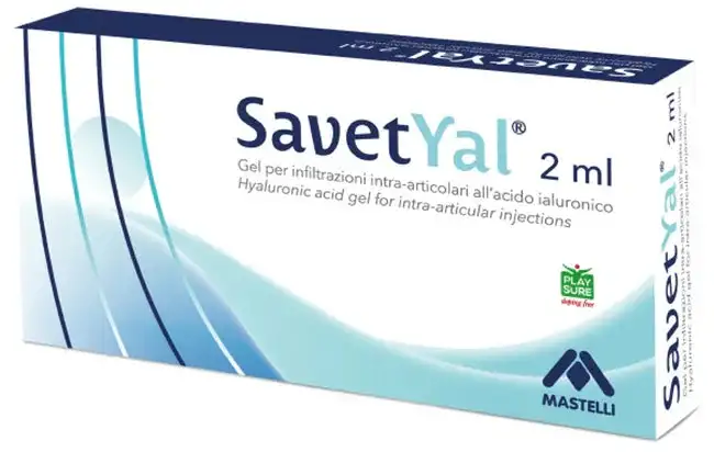 SIRINGA INTRA-ARTICOLARE PRERIEMPITA SAVETYAL ACIDO IALURONICO 40MG 2 ML