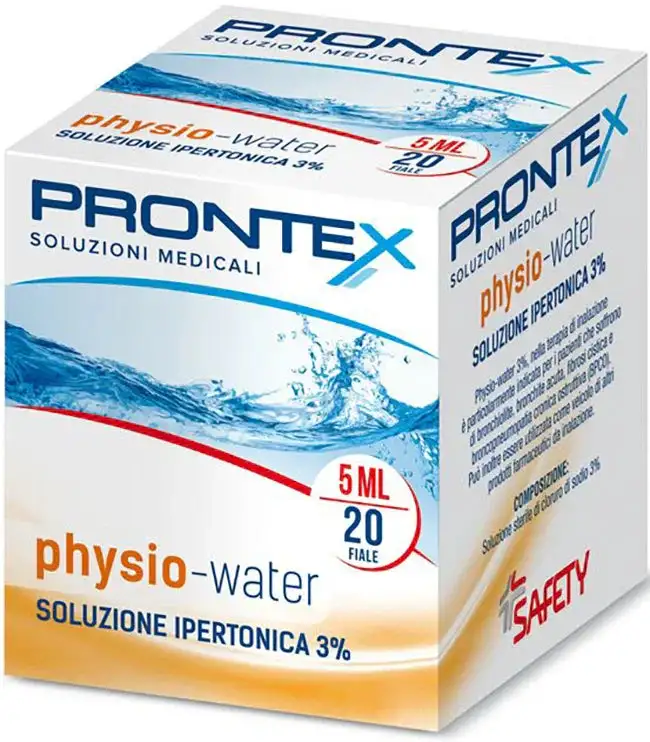PHYSIO-WATER SOLUZIONE IPERTONICA 20 FIALE 5 ML