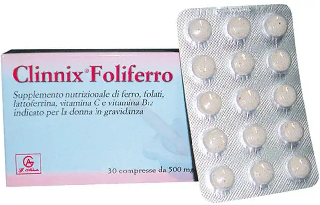 CLINNER FOLIFERRO 30 COMPRESSE