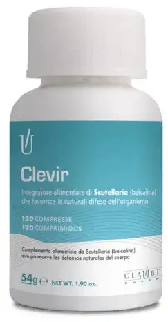 CLEVIR GLAUBER 120 COMPRESSE