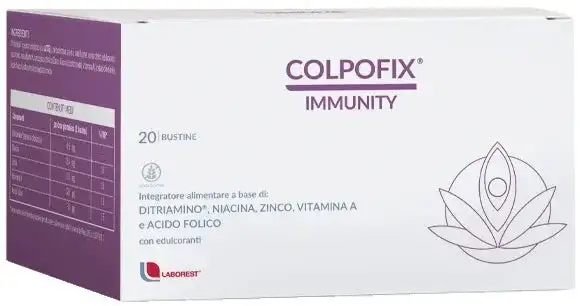 COLPOFIX IMMUNITY 20 BUSTINE SENZA GLUTINE CON EDULCORANTI