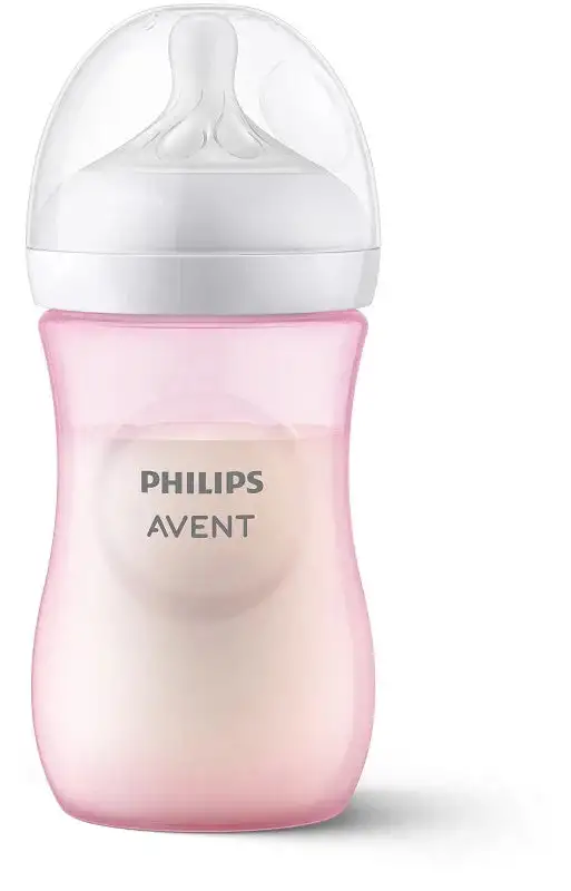 AVENT BIBERON NATURAL RESPONSE DA 260ML ROSA TETTARELLA FLUSSO 3