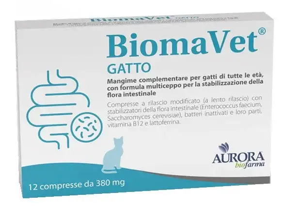 BIOMAVET GATTO 380MG 12 COMPRESSE
