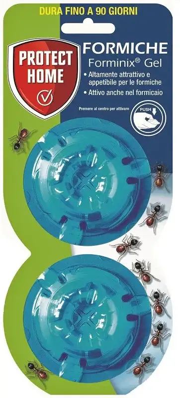 PROTECT HOME FORMINIX GEL FORMICHE TRAPPOLA 2 PEZZI X 2 G
