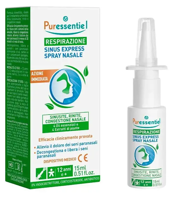 PURESSENTIEL SINUS SPRAY RESPIRAZIONE 15 ML