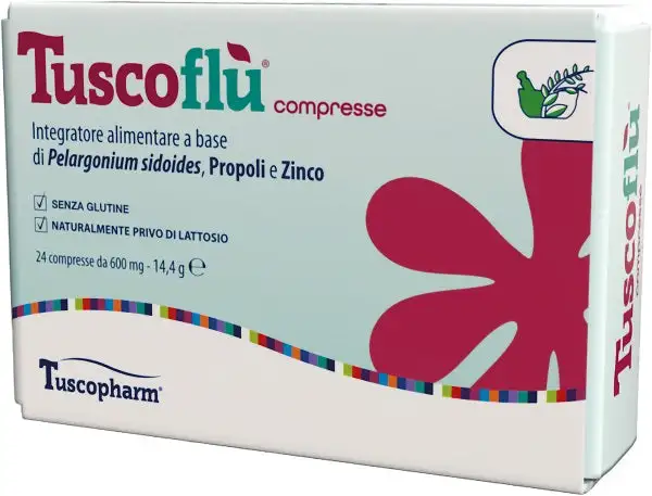 TUSCOFLU' 24 COMPRESSE