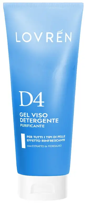 LOVREN D4 GEL DETERGENTE VISO PURIFICANTE 100 ML