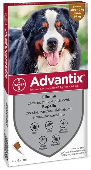 ADVANTIX SPOT ON*4PIP 40-60KG