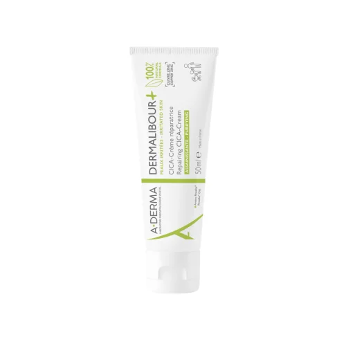 A-Derma Dermalibour+ CICA-Crema Ristrutturante Purificante 50 ml - Lenisce ristruttura e allevia la pelle irritata di tutta la famiglia