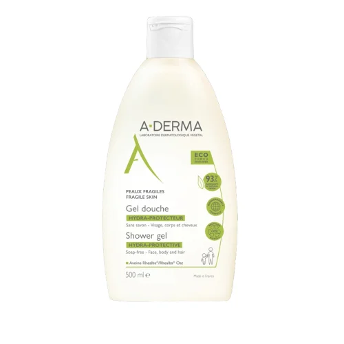 A-Derma Les Indispensables Gel Doccia Idra-Protettivo 500 ml - Per la pelle fragile di tutta la famiglia
