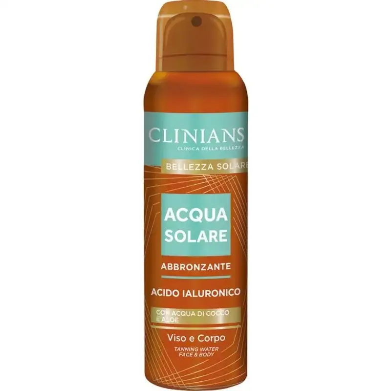 Clinians Acqua solare abbronzante viso e corpo 150 ml