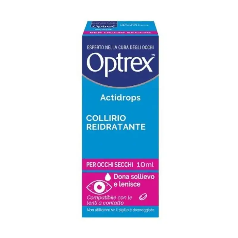 Optrex actidrops - collirio reidratante per occhi secchi 10 ml
