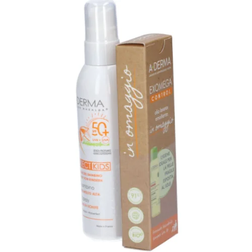 Aderma Duo Protect Kids Solare Spray + olio per bambini