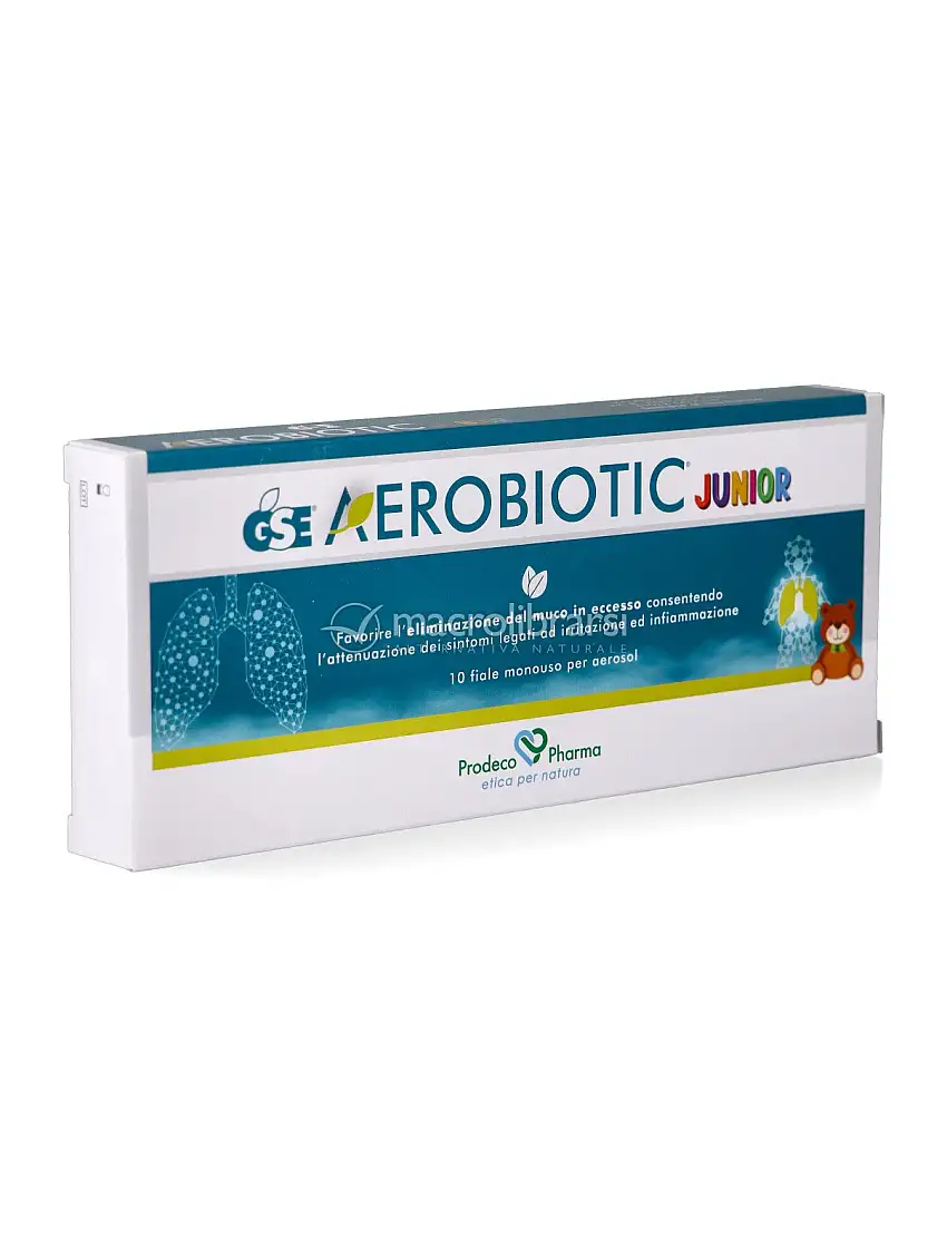Aerobiotic Junior - Soluzione per aerosol - 10 Fiale