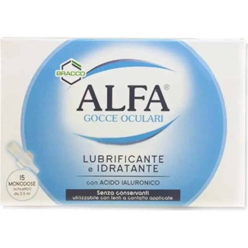 Alfa - 15 gocce oculari monodose da 0,5 ml