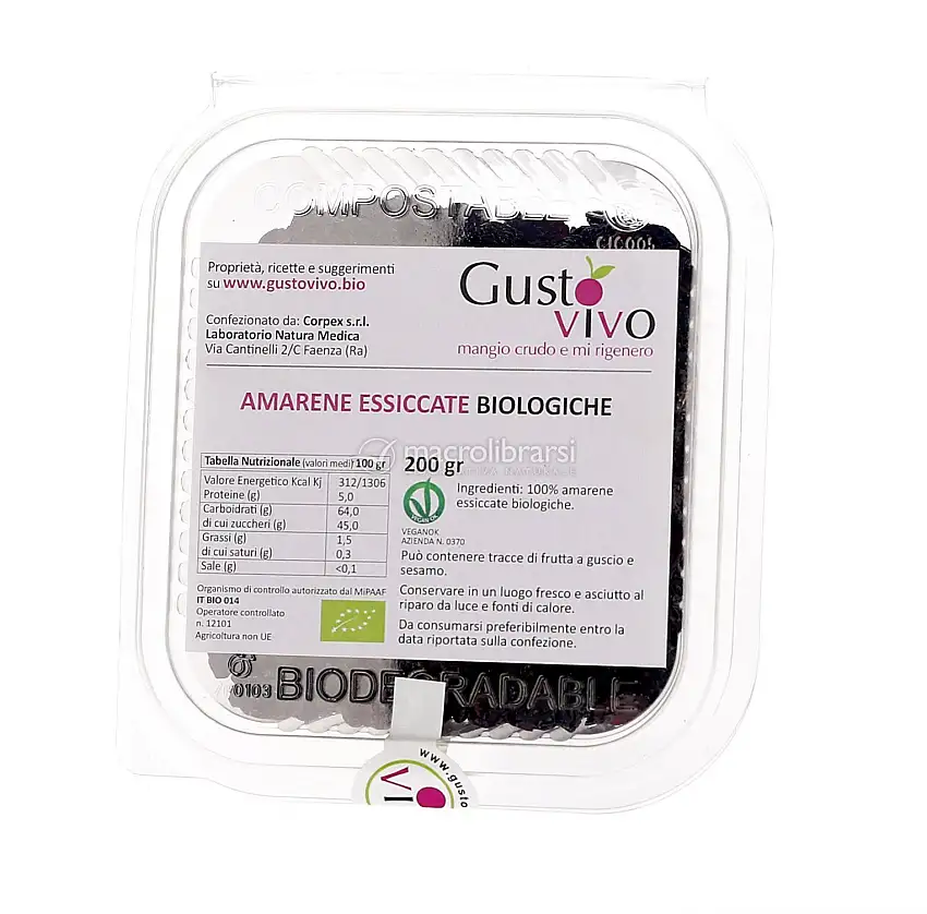 Amarene Essiccate Biologiche