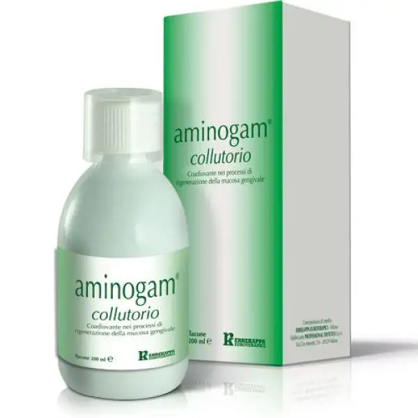Aminogam collutorio protettivo mucosa orale 200 ml