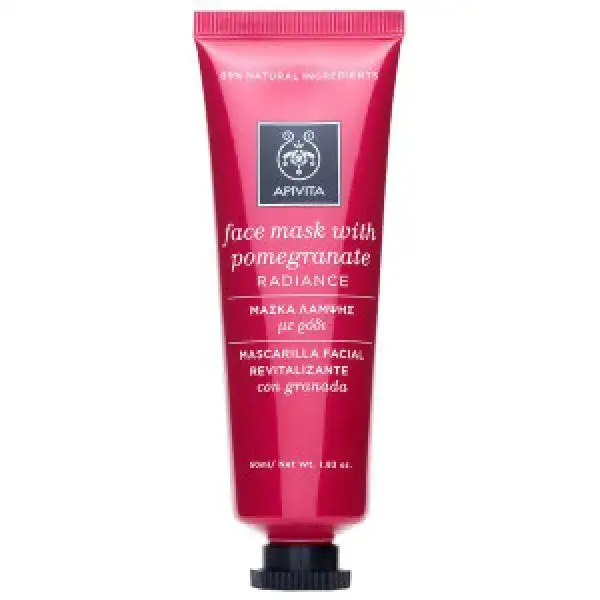 Apivita Maschera Viso Illuminante Con Melograno 50ml