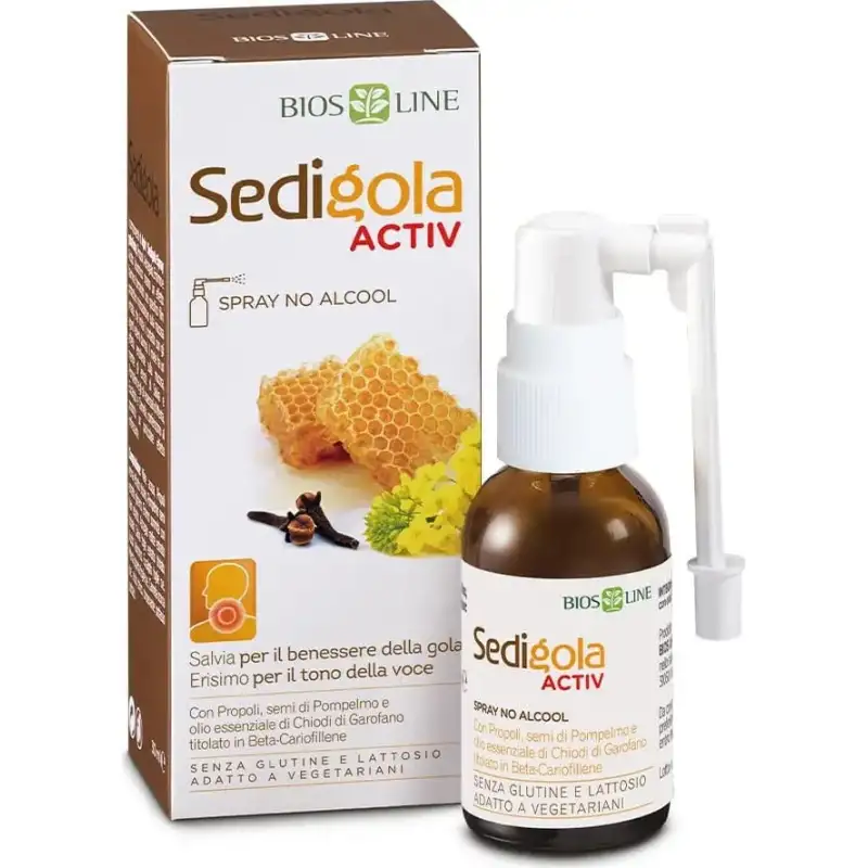 Apix sedigola activ - spray lenitivo per la gola 30 ml