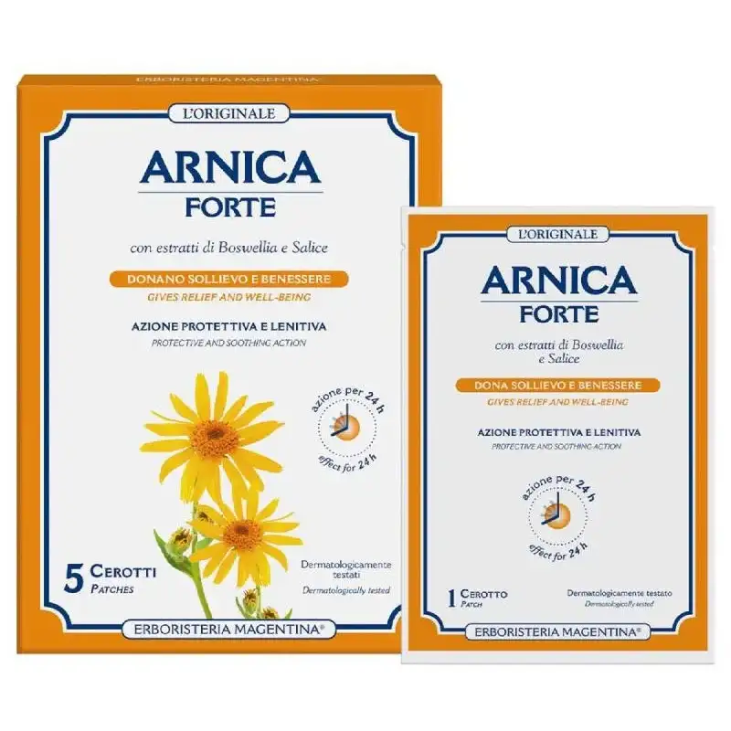 Arnica forte - 5 cerotti lenitivi