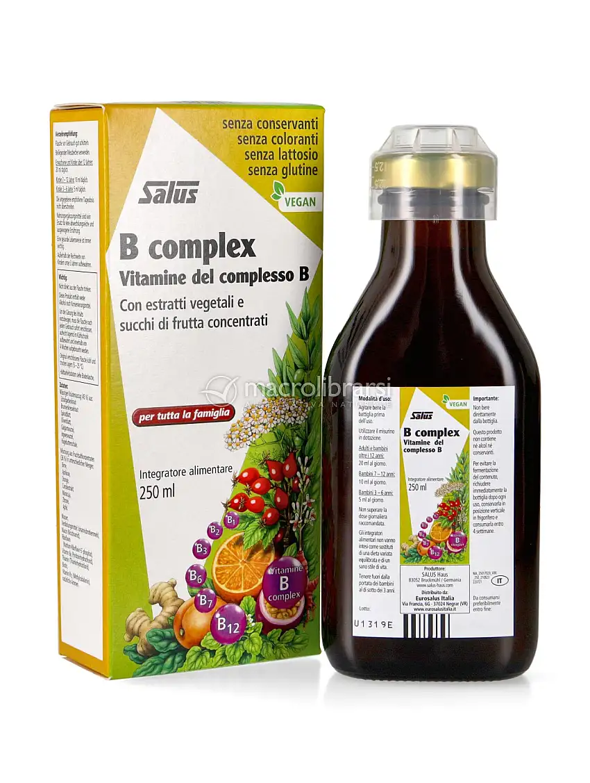 B Complex - Integratore di Vitamine del Complesso B - Sciroppo