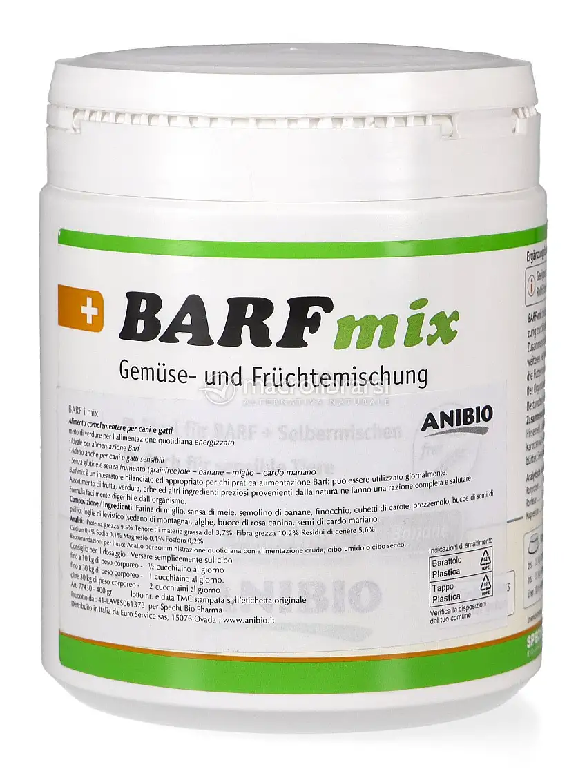BARF- Mix con Verdure