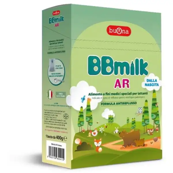 BBmilk AR Polvere Alimento Per Lattanti Antireflusso 400 g