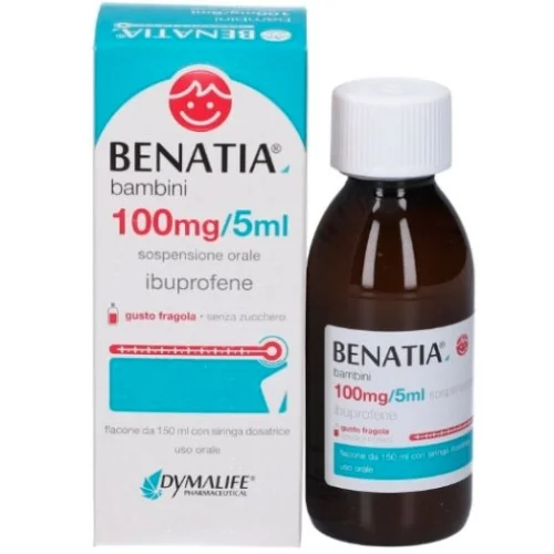 Benatia Sciroppo per Bambini Gusto Fragola senza zucchero 150ml