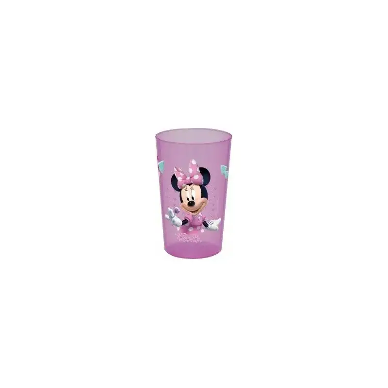 Bbs Bicchiere trasparente minnie 33402