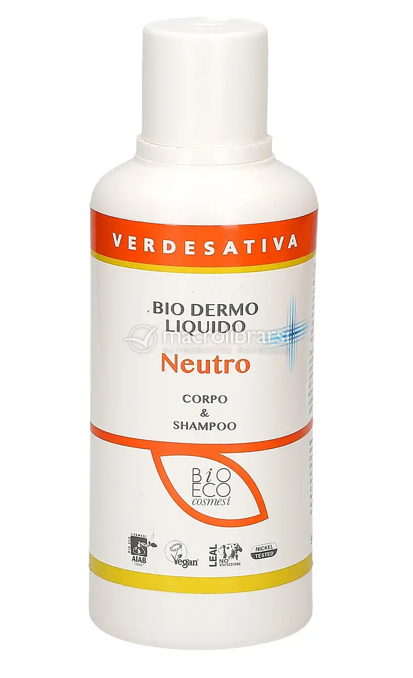 Bio Dermo Liquido Neutro - Detergente Corpo e Shampoo