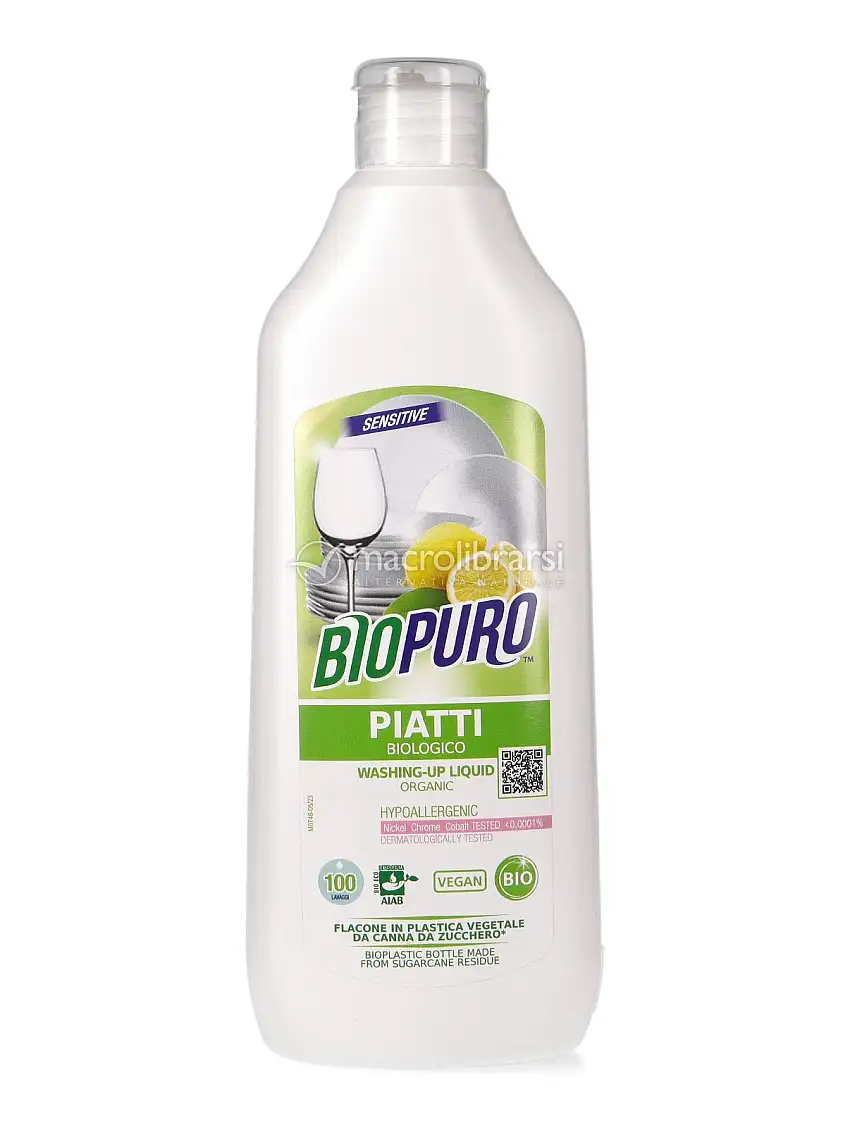 Biopuro Detersivo Piatti Bio - Limone