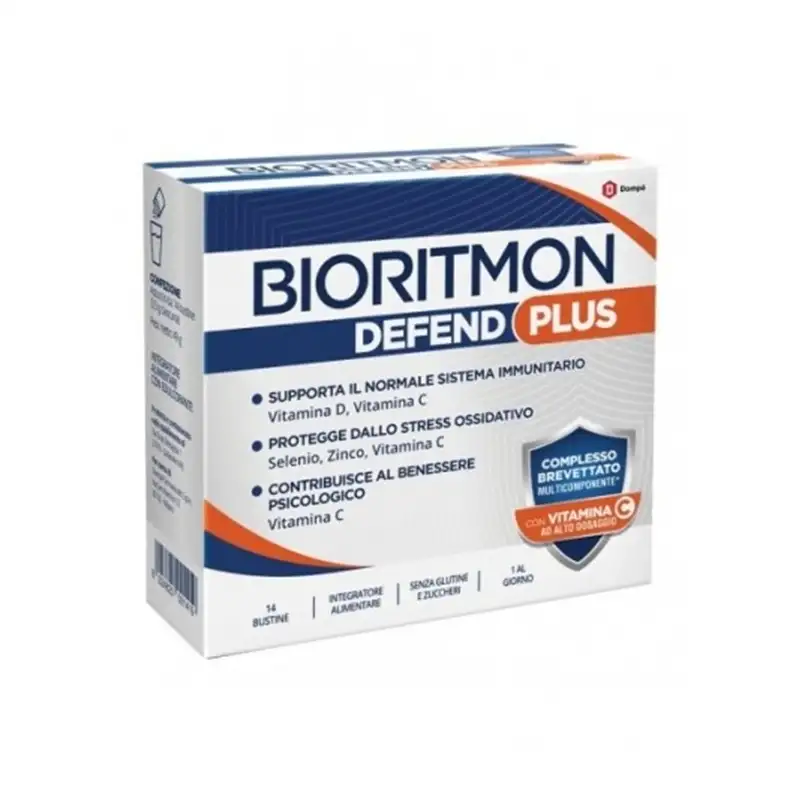 Bioritmon defend plus 14 bustine - integratore immunostimolante
