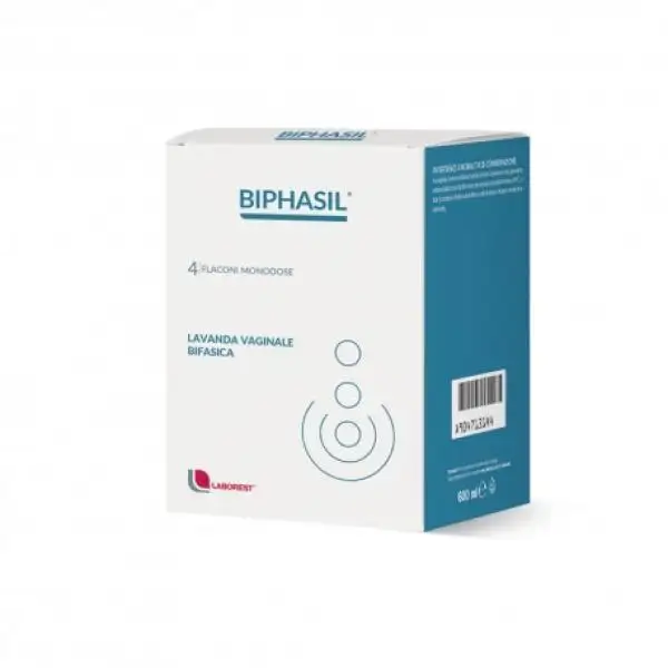 Biphasil lavanda vaginale bifasica 4 fiale 150 ml