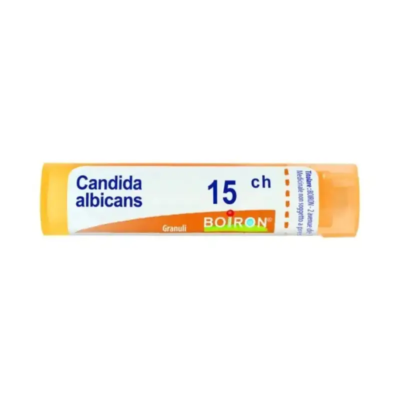Boiron candida albicans 15ch - farmaco omeopatico 4 gr granuli multidose