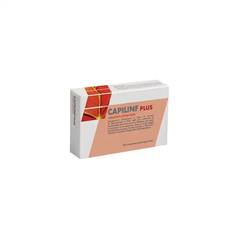 Capilinf plus 20 compresse gastroprotette - integratore per il microcircolo