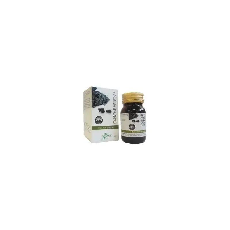 Aboca carbone vegetale attivo 90 compresse - integratore per il benessere gastrointestinale