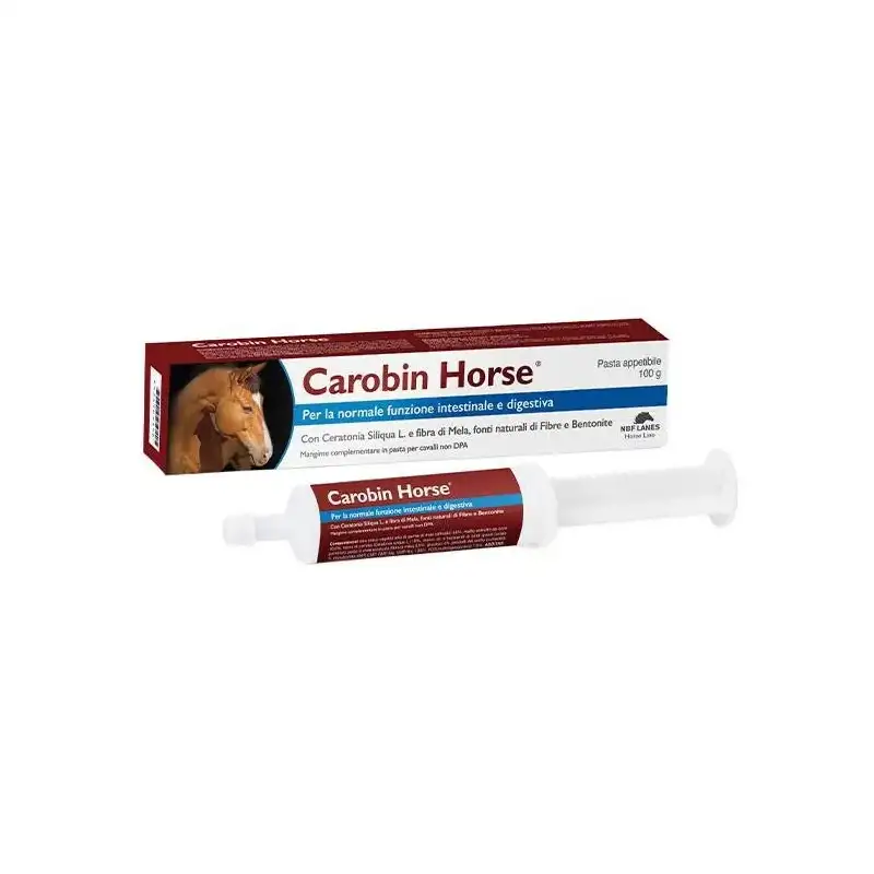 Nbf lanes Carobin horse 100 g - mangime complementare per cavalli