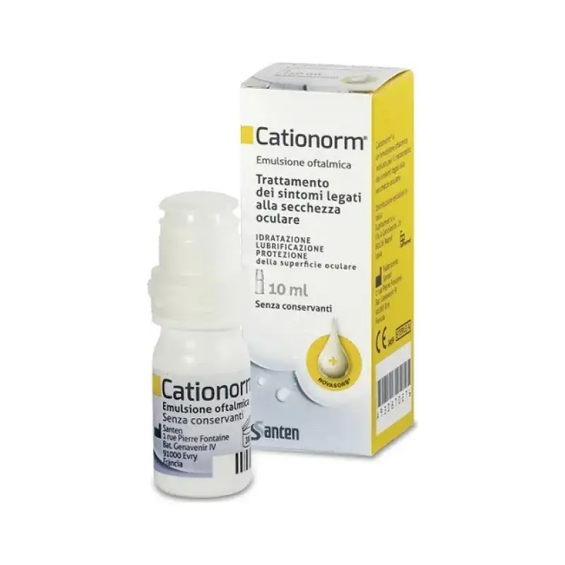 Cationorm multi - trattamento della secchezza oculare gocce 10 ml