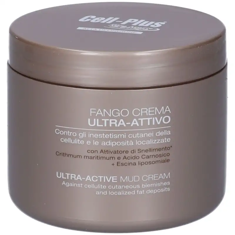 Bios line Cell-plus fango crema ultra-attivo - trattamento per la cellulite 500 gr