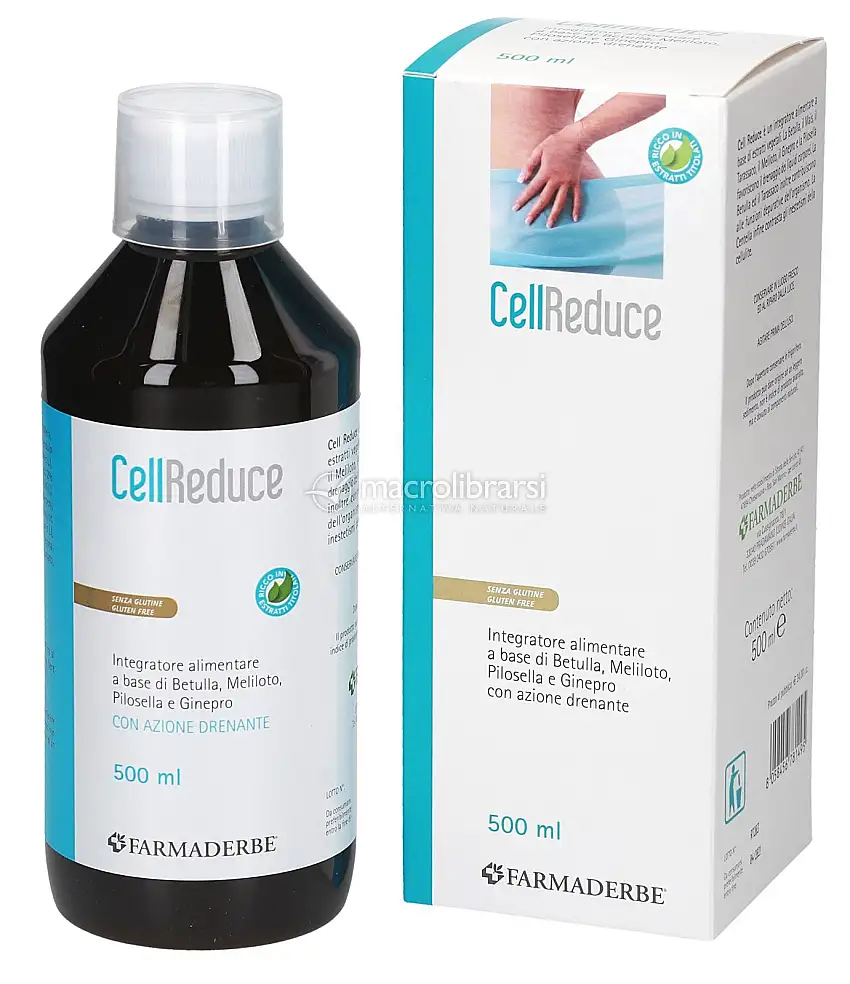 Cell Reduce - Integratore di Betulla, Melito, Pilosella e Ginepro