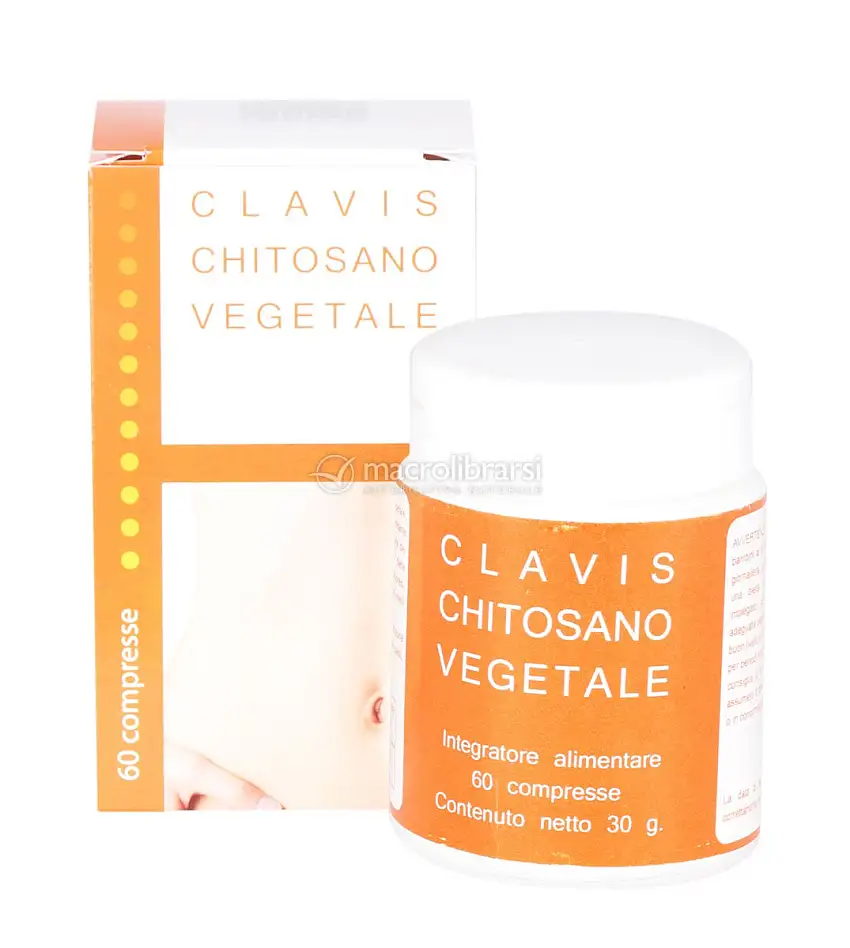 Clavis Chitosano Vegetale - 60 Compresse
