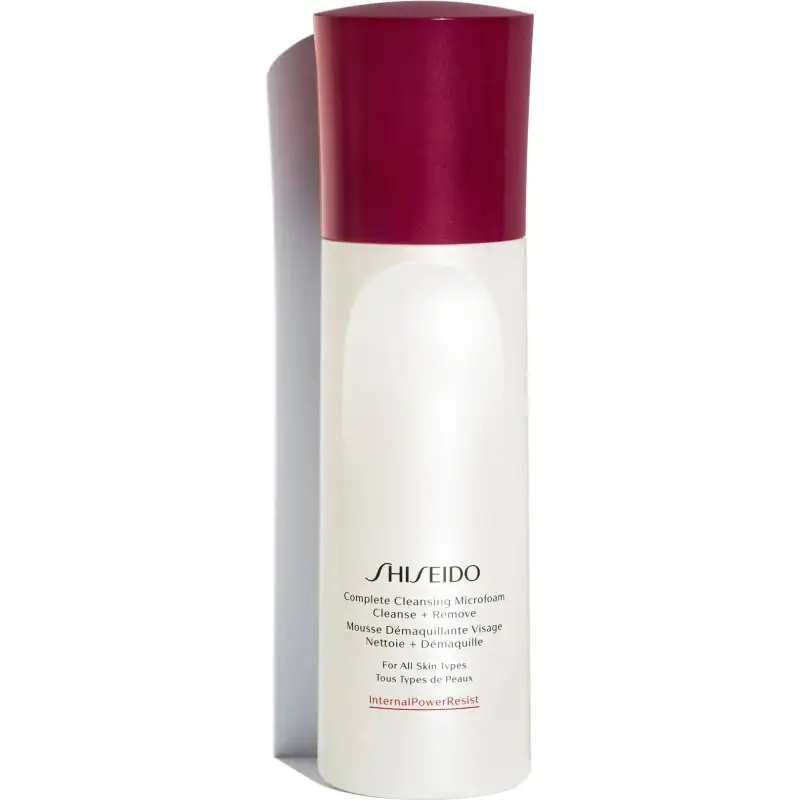 Shiseido Complete cleansing microfoam - mousse detergente 180 ml