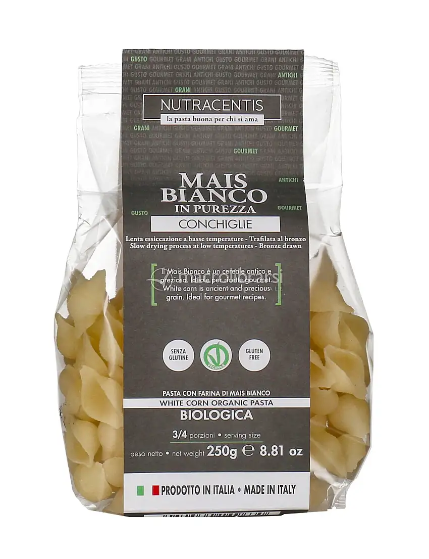 Conchiglie di Mais Bianco Bio