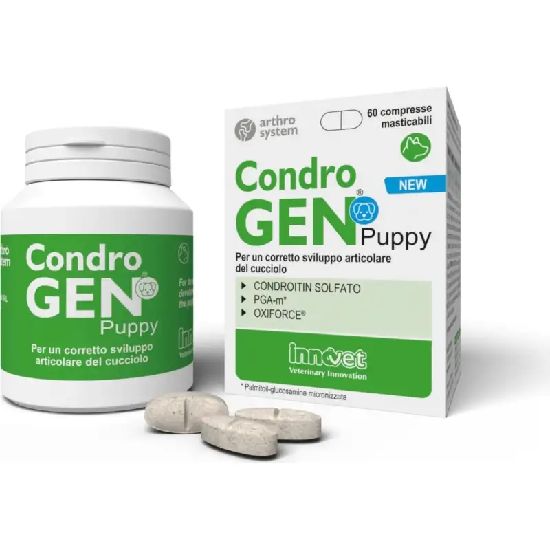 Innovet Condrogen puppy 60 compresse - mangime complementare per cuccioli