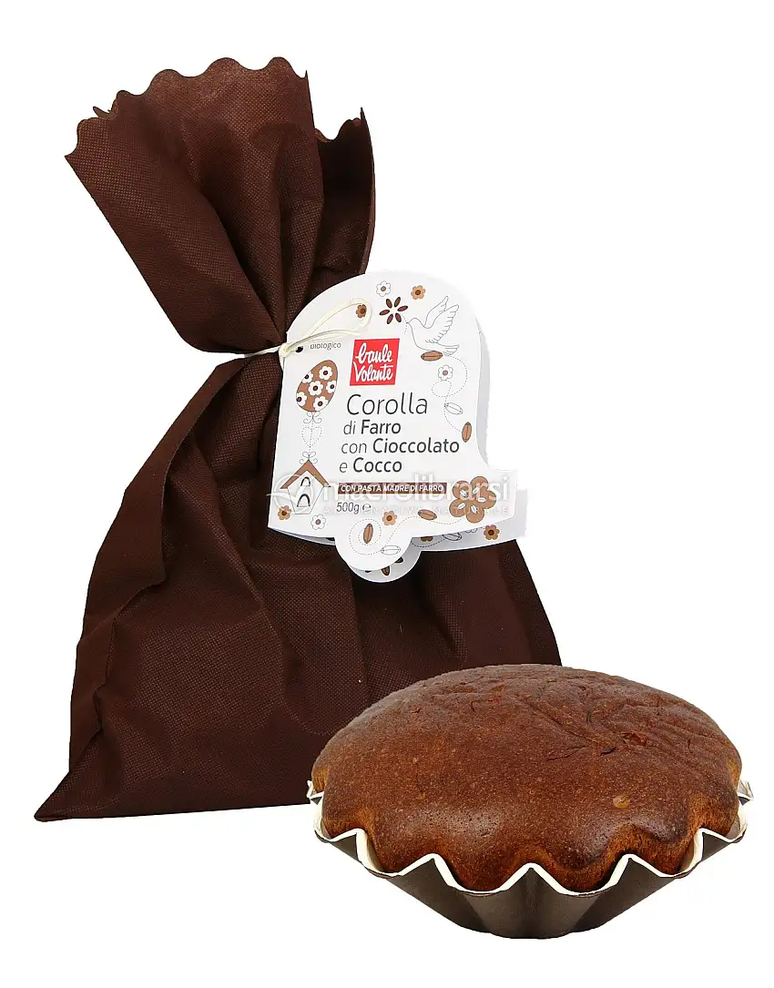 Corolla di Farro con Cioccolato e Cocco Bio