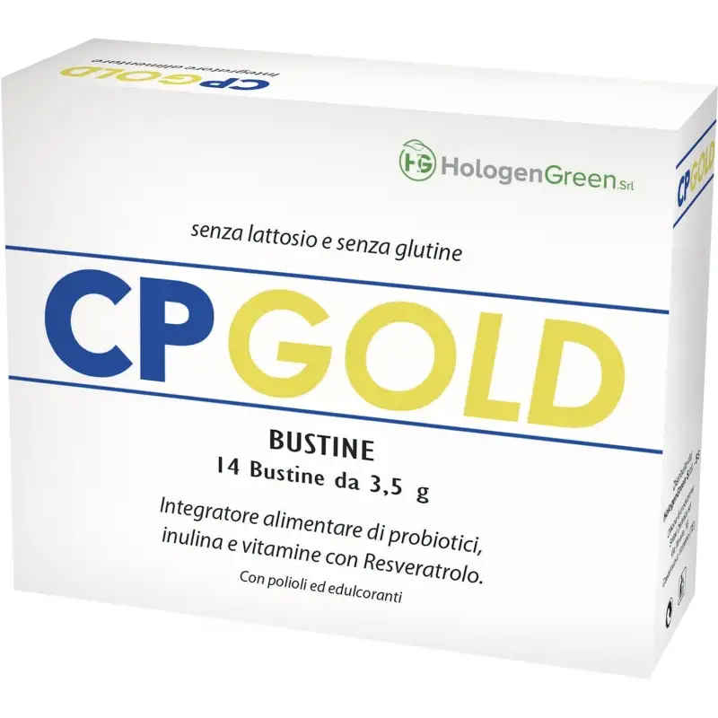 Cpgold 14 bustine - integratore di probiotici