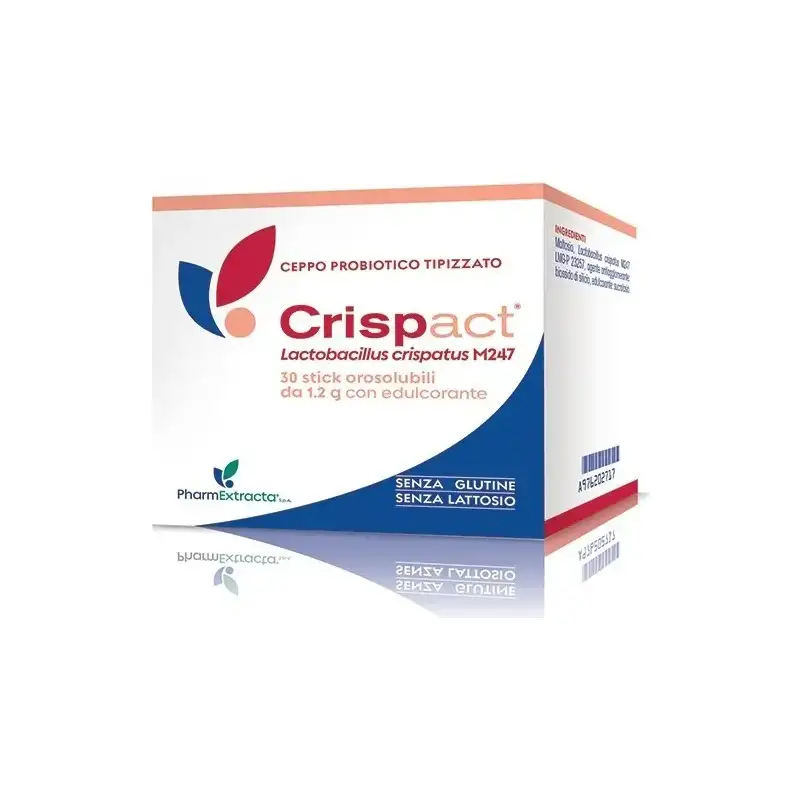 Crispact 30 stick orosolubili - integratore di probiotici